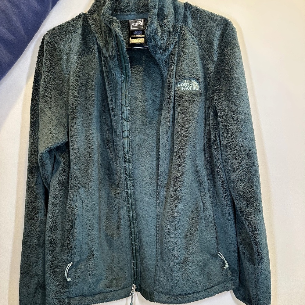 The North Face Dark Green Fleece Jacket